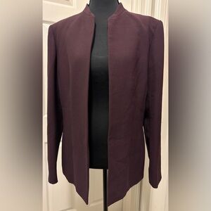 Kasper Purple Tailored Blazer